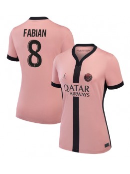 Paris Saint-Germain Fabian Ruiz #8 Zenski Rezervni Dres 2024-25 Kratak Rukavima